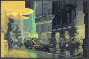 Downtown Cityscape / Blade Runner ©Syd Mead, 1981